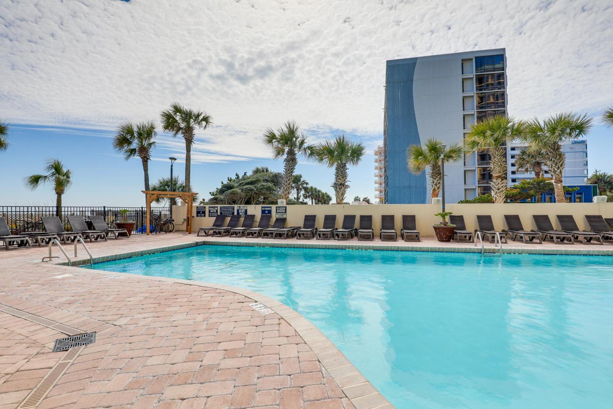 Relaxing Myrtle Beach Oceanfront Vacation Rental! Eksteriør billede