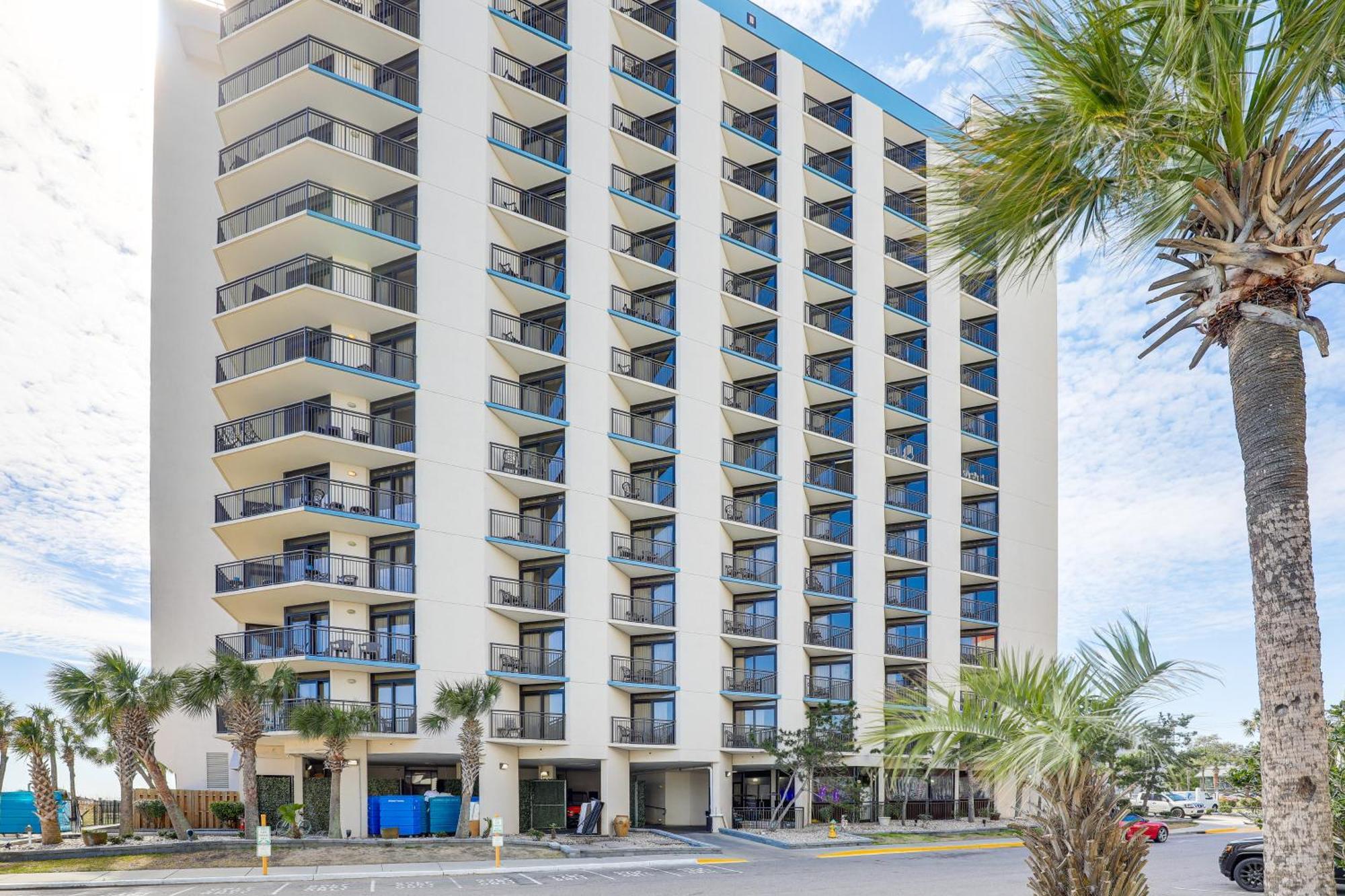 Relaxing Myrtle Beach Oceanfront Vacation Rental! Eksteriør billede