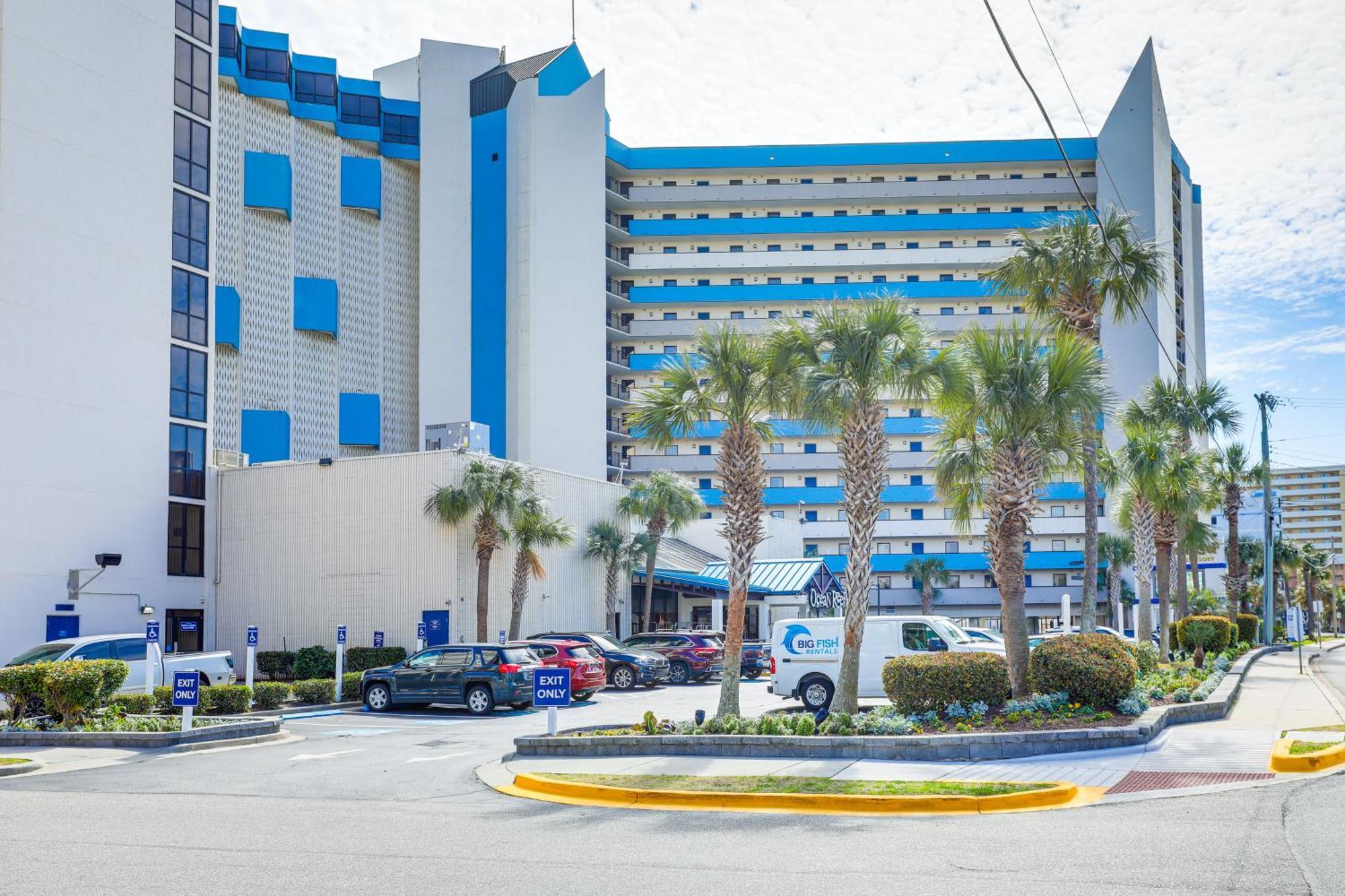 Relaxing Myrtle Beach Oceanfront Vacation Rental! Eksteriør billede
