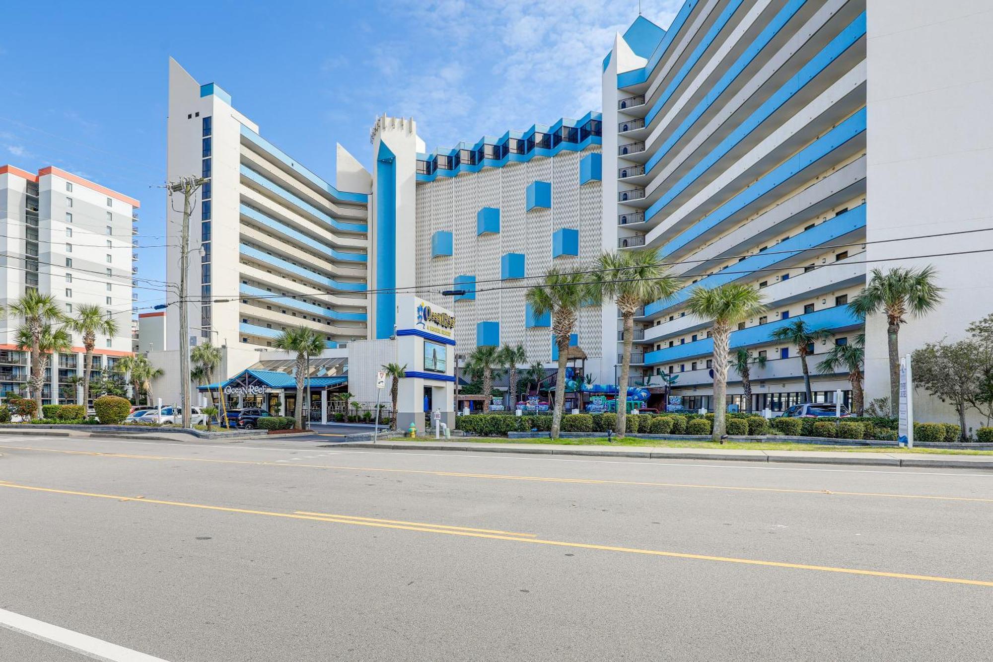 Relaxing Myrtle Beach Oceanfront Vacation Rental! Eksteriør billede