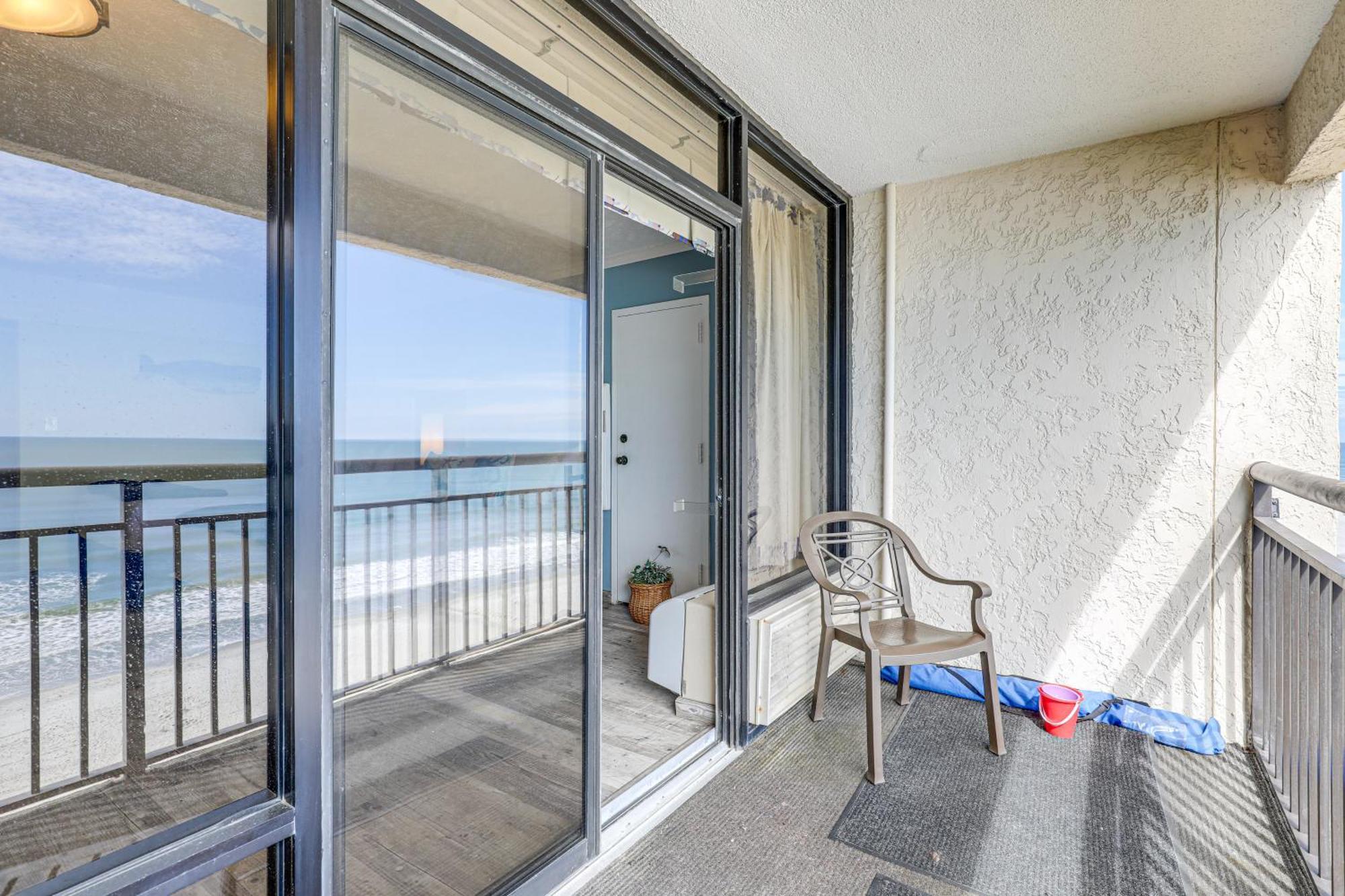 Relaxing Myrtle Beach Oceanfront Vacation Rental! Eksteriør billede